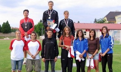 Babos Rita és a hármasugrók 2009 Győr